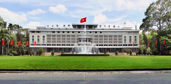 The Independence Palace in Ho Chi Minh City 