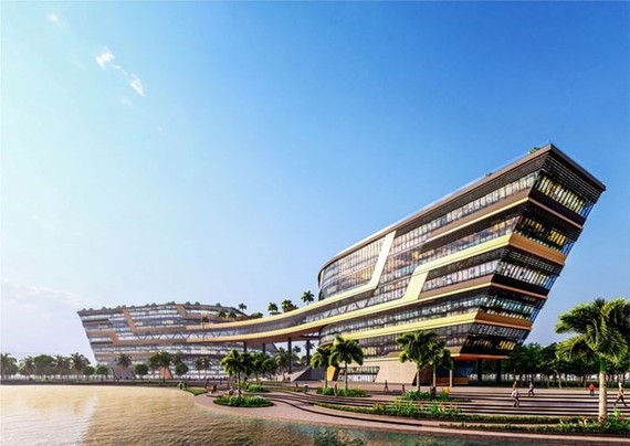 Design of the National Innovation Centre (Photo: baodautu.vn)