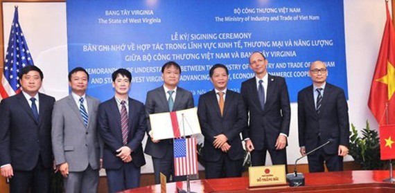 The MoU was signed online on February 25 .