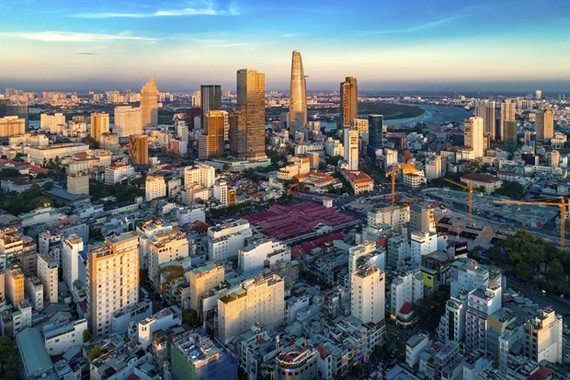 A view of HCM City (Photo: VNA)