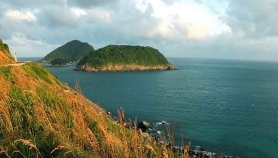 A view of the sea off Con Dao Island (Photo: VNA)