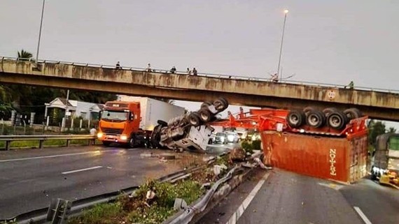 Hiện trường vụ tai nạn