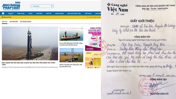 Ngăn chặn tình trạng “báo hóa” tạp chí - Bài 2: Lập lại trật tự, bảo đảm tôn chỉ, mục đích Tạp chí Đời sống và Pháp luật bị “tuýt còi” khá nhiều, còn Tạp chí Làng nghề Việt Nam thì “lấn sân” điều tra... công tác đấu thầu