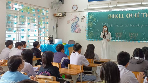 Lớp học thân thiện qua những cánh hạc Lớp học thân thiện qua những cánh hạc