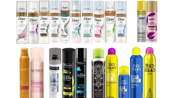 Yêu cầu Unilever Việt Nam báo cáo về dầu gội nghi chứa chất gây ung thư Các sản phẩm dầu gội khô dạng xịt thuộc Tập đoàn Unilever bị thu hồi do nghi ngờ có chứa benzen. Ảnh: FDA