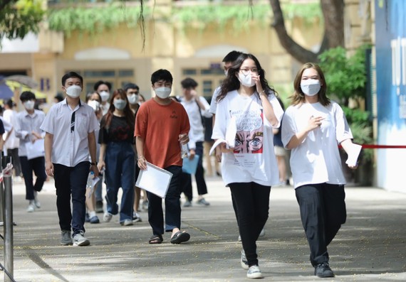 Lương tâm và trách nhiệm của người thầy Thí sinh tham gia kỳ thi tốt nghiệp THPT 2022