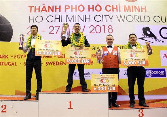 World Cup Billiards 3 băng TPHCM 2019: Tay cơ vô địch nhận thưởng 16.000 Euro ảnh 1