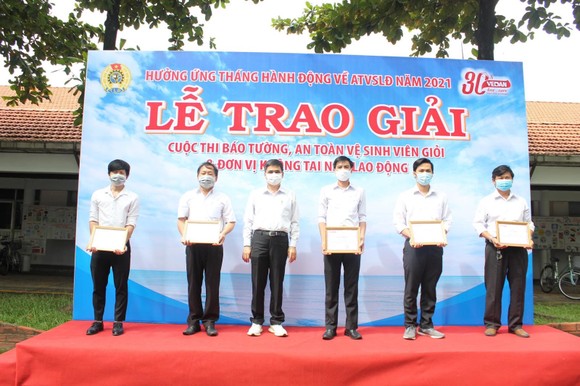 Vedan Việt Nam tổng kết trao giải các hoạt động hưởng ứng Tháng an toàn vệ sinh lao động 2021 ảnh 1