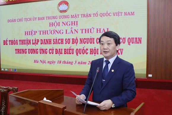Các cơ quan Trung ương giới thiệu 205 người ứng cử đại biểu Quốc hội khóa XV ảnh 1