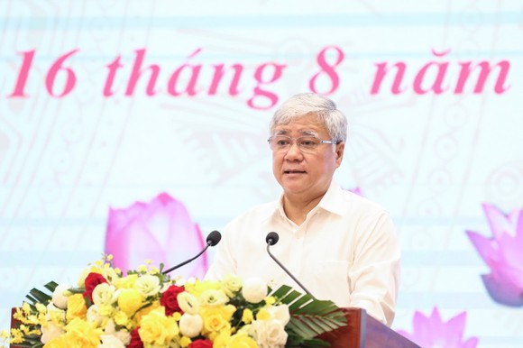 Tổng Bí thư Nguyễn Phú Trọng dự và phát biểu chỉ đạo tại Hội nghị toàn quốc Chương trình hành động của MTTQ ảnh 3