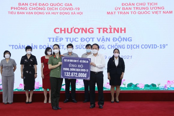 Tiếp tục kêu gọi quyên góp, ủng hộ phòng chống dịch Covid-19 ảnh 3