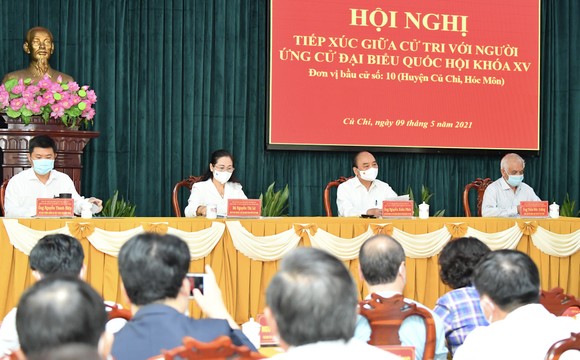 Chủ tịch nước Nguyễn Xuân Phúc: Thúc đẩy giải quyết kiến nghị của cử tri đến nơi đến chốn ảnh 1
