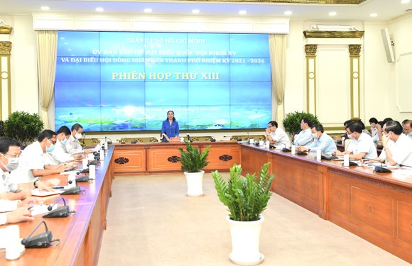 Chủ tịch HĐND TPHCM Nguyễn Thị Lệ: Không tập trung quá đông người trong một thời điểm ở phòng bỏ phiếu ảnh 1