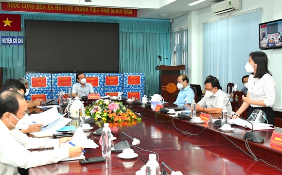 Đồng chí Nguyễn Văn Nên: Huyện Củ Chi và quận 7 là hai mũi đột phá để thí điểm kịch bản 'bình thường mới' cho TPHCM ảnh 2