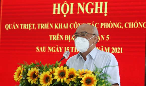 Quận 5 có 2 phường đã bao phủ vaccine mũi 2 tới toàn bộ người dân ảnh 1