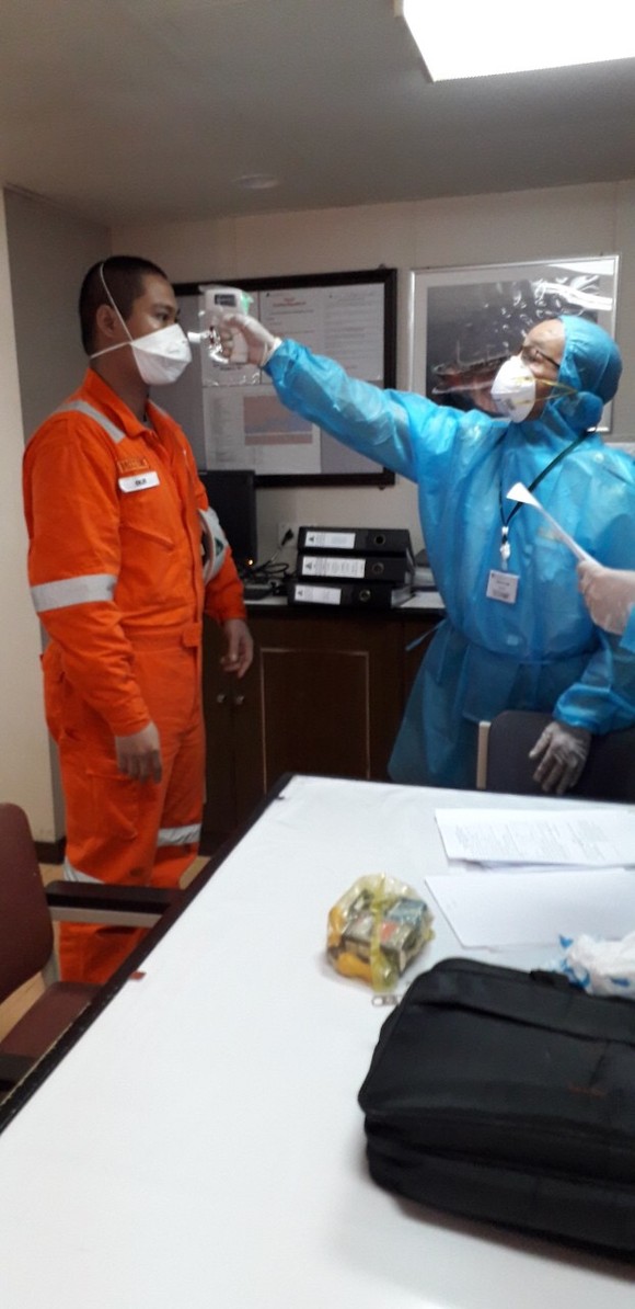 Cảng vụ Hàng hải Đồng Nai tăng cường các biện pháp phòng, chống dịch nCoV ảnh 2