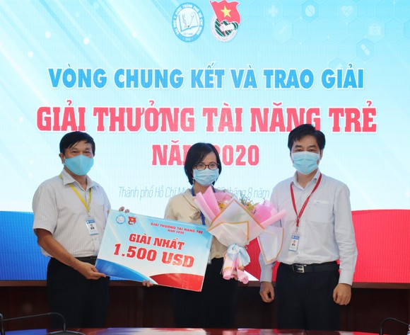 Tiến sĩ Trịnh Hoàng Kim Tú đoạt giải nhất giải thưởng Tài năng trẻ ĐH Y Dược TPHCM ảnh 2