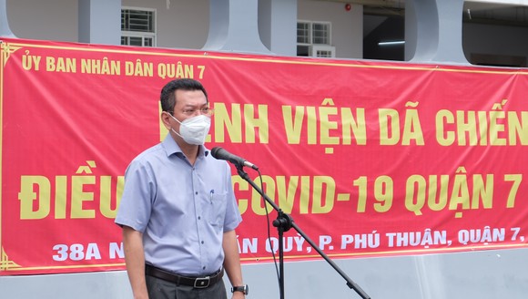 Quận 7 thêm bệnh viện điều trị Covid-19 với quy mô 290 giường ảnh 3