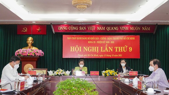 Đảng ủy Khối Dân – Chính – Đảng cần tăng tốc hoàn thành nhiệm vụ trong giai đoạn 'bình thường mới' của thành phố ảnh 1