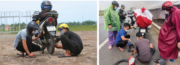 Nồng ấm nghĩa tình miền Trung hỗ trợ dòng người về quê ảnh 10