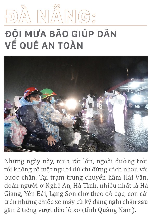 Nồng ấm nghĩa tình miền Trung hỗ trợ dòng người về quê ảnh 19