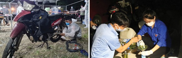 Nồng ấm nghĩa tình miền Trung hỗ trợ dòng người về quê ảnh 36