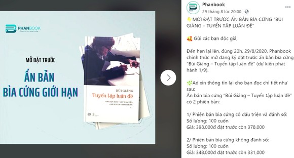 'Cơn sốt' sách phiên bản giới hạn ảnh 1