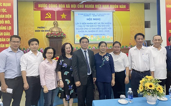 Cử tri tin tưởng doanh nhân Lê Viết Hải làm tốt công việc đại biểu Quốc hội ảnh 1