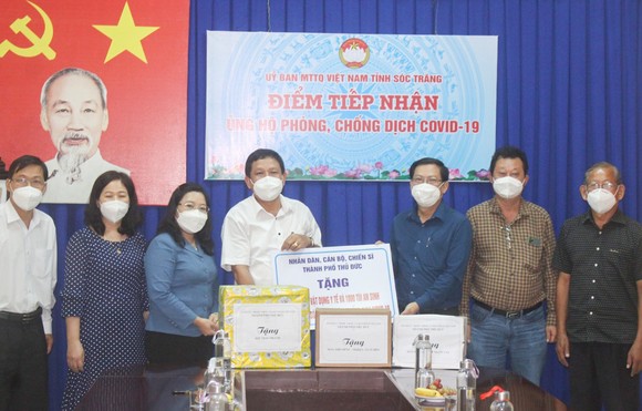 Ra quân đội hình hỗ trợ tỉnh Sóc Trăng phòng, chống dịch Covid-19 ảnh 3