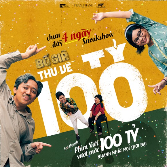 4 ngày chiếu sớm, 'Bố già' cán mốc 100 tỷ đồng ảnh 1