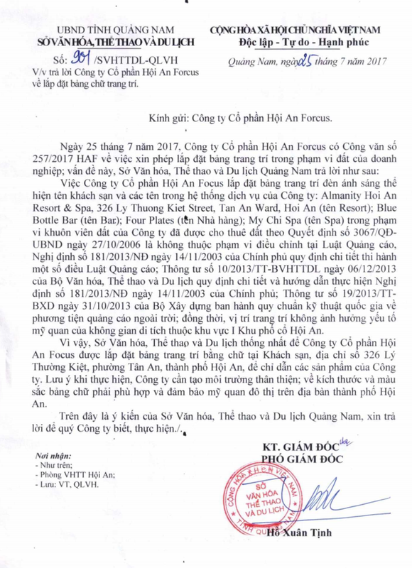 Hội An: Cán bộ không nắm rõ luật? ảnh 2