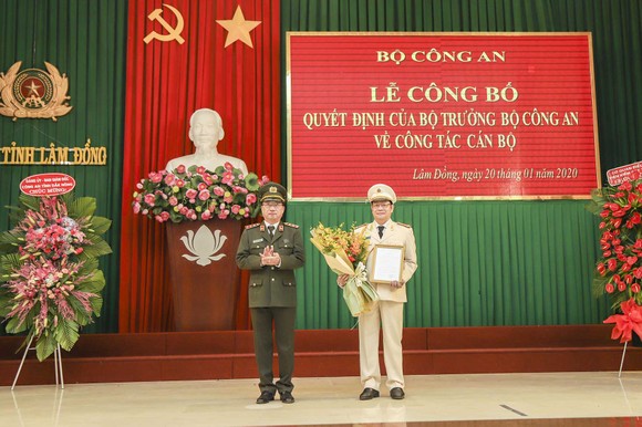 Công an Lâm Đồng có tân giám đốc ảnh 1