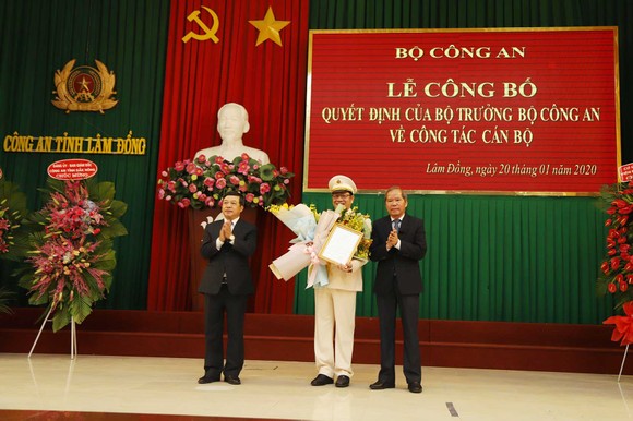 Công an Lâm Đồng có tân giám đốc ảnh 2