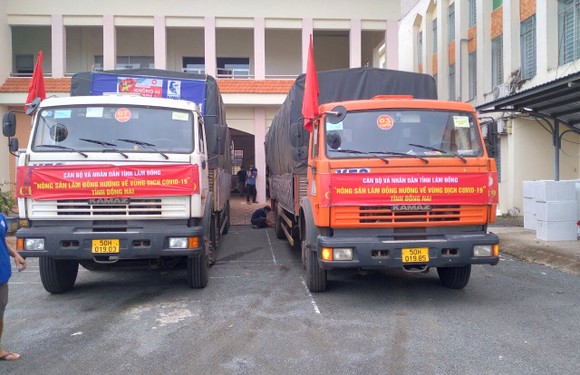 Nhiều địa phương hỗ trợ hàng hóa cho TPHCM ảnh 8