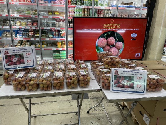 Vải thiều Việt Nam bán 500.000 đồng/kg tại Paris ảnh 1