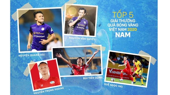 Hôm nay, Gala trao Giải thưởng Quả bóng vàng Việt Nam 2020 - Đêm tôn vinh tài năng ảnh 1