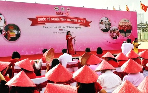 Sôi nổi các hoạt động hưởng ứng Ngày Quốc tế người tình nguyện ảnh 1
