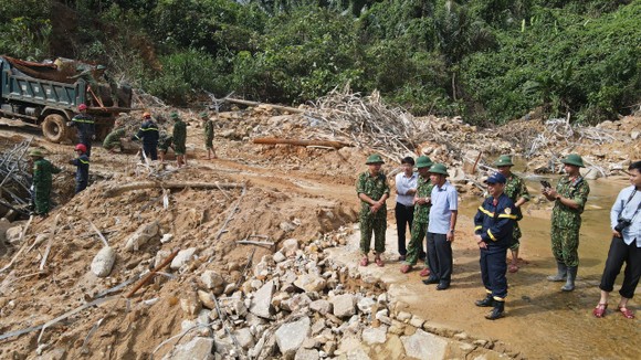 Tạm ngưng phát điện thủy điện A Lin B1 phục vụ tìm kiếm nạn nhân vụ Rào Trăng 3 ảnh 2