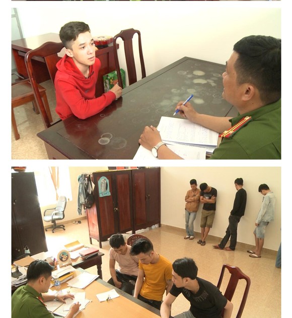Phát hiện nhiều nam nữ thanh niên thuê phòng karaoke chơi ma túy và đánh bạc ảnh 1