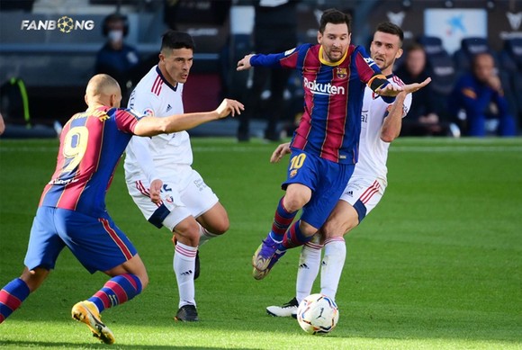 Messi ghi bàn tri ân Maradona ảnh 1