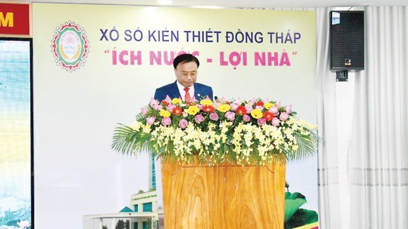 Kỷ niệm 40 năm thành lập Công ty TNHH MTV Xổ số kiến thiết Đồng Tháp ảnh 1