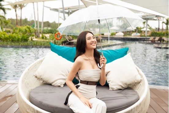 Lan Ngọc “chẳng muốn về” khi trải nghiệm tắm khoáng tại Minera Hot Springs Bình Châu ảnh 1