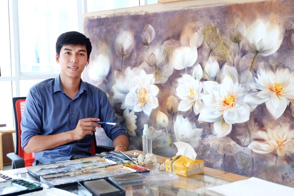 Những thông điệp với tranh màu nước ảnh 1