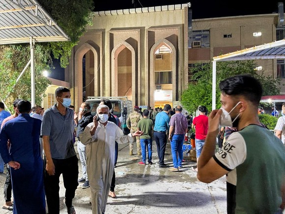 Hỏa hoạn nghiêm trọng tại bệnh viện ở thủ đô Iraq, ít nhất 27 người thiệt mạng ảnh 2