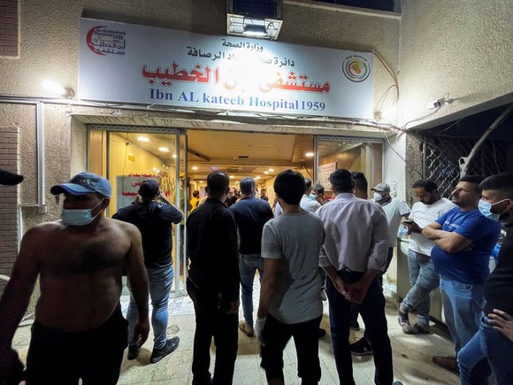Hỏa hoạn nghiêm trọng tại bệnh viện ở thủ đô Iraq, ít nhất 27 người thiệt mạng ảnh 1