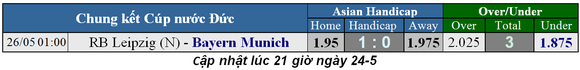 Lịch thi đấu trận chung kết Cúp Nhà Vua và Cúp nước Đức ngày 26-5 ảnh 4