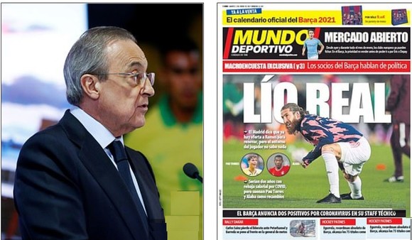 Sergio Ramos gây sốc cho Chủ tịch Real Madrid: ‘PSG sẽ xây dựng đội hình với tôi và Messi’ ảnh 2