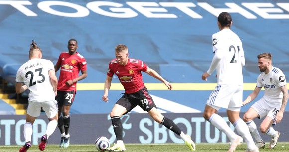 Leeds cầm chân Man.United, giúp Man.City đến gần ngôi vô địch ảnh 1