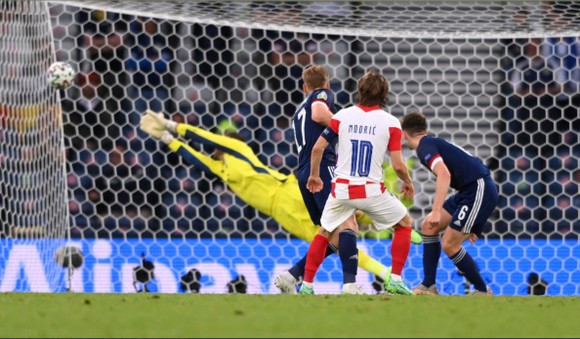 Cú sút xa của Patrik Schick vào lưới Scotland là bàn thắng đẹp nhất Euro 2020 ảnh 6