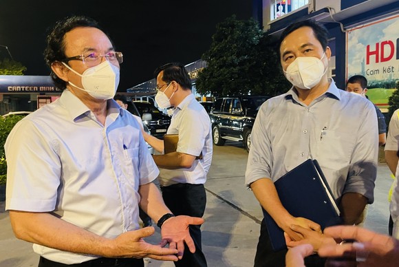 Không để dịch vụ nào ''ăn theo'' khi mở lại điểm tập kết, trung chuyển hàng hóa tại chợ đầu mối Bình Điền ảnh 2